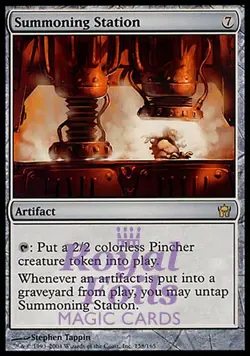 Summoning Station 1x FOIL 5DN MTG 5th Fifth Dawn Rare MINT artifact - Image 1