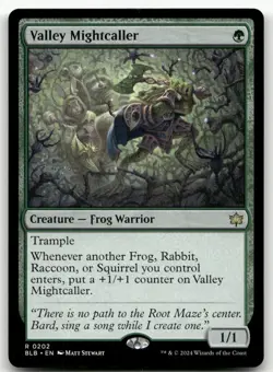 Valley Mightcaller #202 (NM) Bloomburrow BLB Magic MTG - Image 1