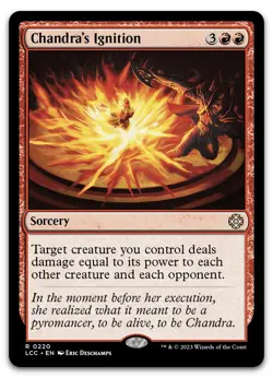Chandra's Ignition #220 (NM) Lost Caverns of Ixalan LCC Magic MTG - Image 1