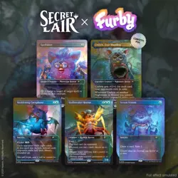MTG Secret Lair x Furby: The Oddbodies ~ Confetti Foil ~ Sealed! - Image 3