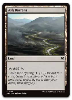 Ash Barrens #147 (NM) Aetherdrift DRC Magic MTG - Image 1