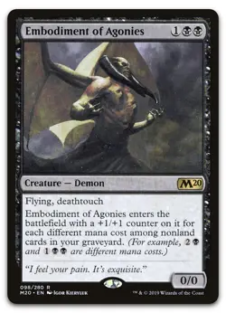 Embodiment of Agonies #98 (NM) Core Set 2020 M20 Magic MTG - Image 1