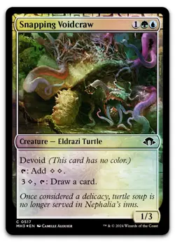 Snapping Voidcraw (Ripple Foil) #517 (NM) Modern Horizons 3 MH3 Magic MTG - Image 1