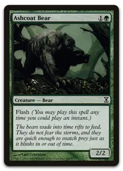Ashcoat Bear #190 (NM) Time Spiral TSP Magic MTG - Image 1