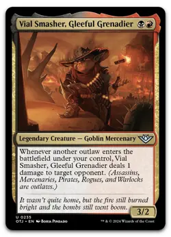Vial Smasher, Gleeful Grenadier #235 (NM) Thunder Junction OTJ Magic MTG - Image 1