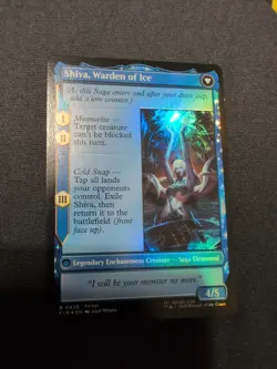 MTG Final Fantasy Jill, Shiva's Dominant 0438 Extended Art Foil - Image 2