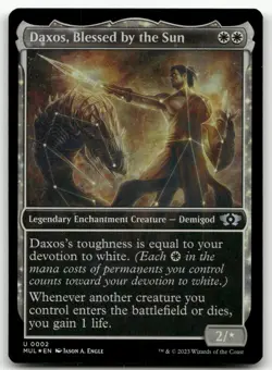 Daxos, Blessed by the Sun #2 (Foil) (NM) March of the Machine MUL Magic MTG - Image 1
