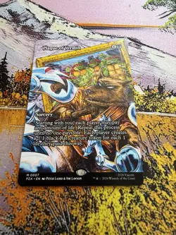 Plague of Vermin - Extended Art PZA NM MTG - Image 1