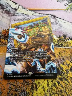 Plague of Vermin - Extended Art PZA NM MTG - Image 2