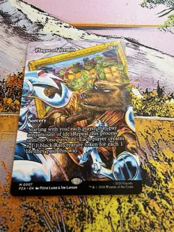 Plague of Vermin - Extended Art PZA NM MTG - Image 5
