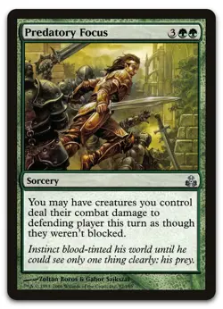 Predatory Focus #92 (LP) Guildpact GPT Magic MTG - Image 1
