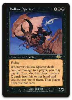 Hollow Specter #75 (NM) Legions LGN Magic MTG - Image 1