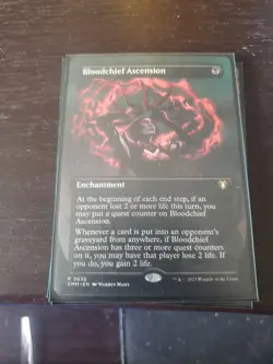 Bloodchief Ascension (Borderless) Commander Masters Regular - Image 1