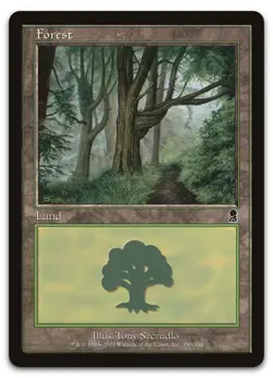 Forest (350) #350 (NM) Odyssey ODY Magic MTG - Image 1