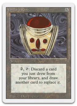 Jandor's Ring (NM) Revised Edition 3ED Magic MTG - Image 1
