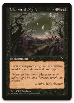 Blanket of Night (LP) Visions VIS Magic MTG - Image 1