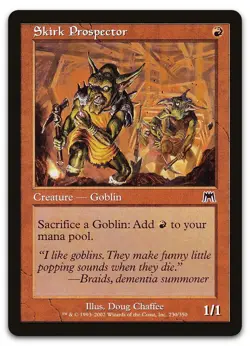 Skirk Prospector #230 (LP) Onslaught ONS Magic MTG - Image 1