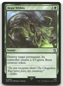 Beast Within #228 (NM) Doctor Who WHO Magic MTG - Image 1
