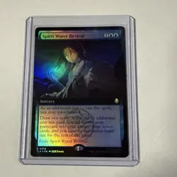 MTG Spirit Water Revival (Extended Art) Avatar: The Last Airbender Foil - Image 1