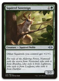 Squirrel Sovereign #175 (NM) Modern Horizons 2 MH2 Magic MTG - Image 1