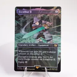 Excalibur II Borderless 352 Foil Final Fantasy FIN MTG NM - Image 1
