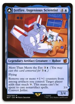 Jetfire, Ingenious Scientist #3 (NM) Transformers BOT Magic MTG - Image 1