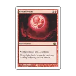 WOTC MtG 8th Ed Blood Moon (R) NM - Image 1