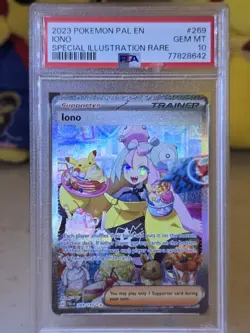 2023 Pokemon PAL EN Iono Special Illustration Rare #269 psa 10 - Image 4