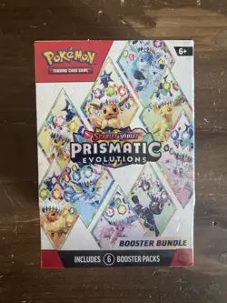 Pokemon TCG Scarlet & Violet Prismatic Evolutions Booster Bundle NEW SEALED - Image 1