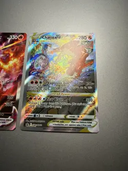 Pokemon TCG Charizard UPC Promo Set SWSH260 SWSH261 SWSH262 3 Card Lot NM - Image 2