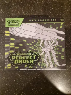 Pokemon TCG: Mega Evolution Perfect Order Factory Sealed ETB - In Hand! - Image 1