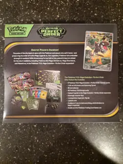 Pokemon TCG: Mega Evolution Perfect Order Factory Sealed ETB - In Hand! - Image 2