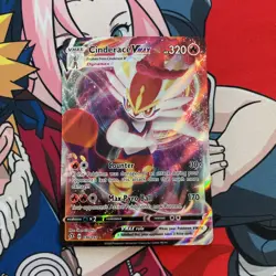 Cinderace VMAX - 036/192 - Pokemon Rebel Clash Sword & Shield Ultra Rare Card NM - Image 1