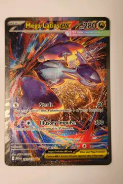 Pokemon TCG Mega Latias EX Sir 181/132 Mega Evolution English Card NM Condition - Image 1