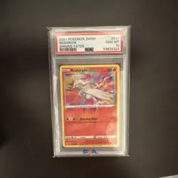 Pokemon Reshiram PSA 10 Amazing Rare Holo Shining Fates 017/072 Gem Mint - Image 1