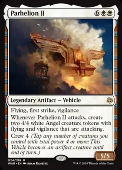 Parhelion II - Medium Play MTG War of the Spark - Image 1
