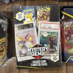 Pokemon LOT OF 13 Mystery Power Box 5 Booster Pack Chase Pack Seeded WALMART - Image 3