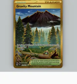 GRAVITY MOUNTAIN 250/191 HYPER RARE SURGING SPARKS POKEMON NM - Image 1