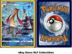 2022 Pokemon, Silver Tempest Trainer Gallery, #TG02/TG30 Milotic, Holo Rare (b) - Image 1