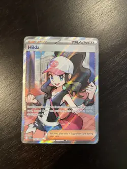 Pokemon Hilda 164/086 Sv: White Flare Ultra Rare Holo Trainer NM - Image 1