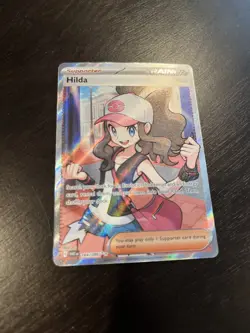 Pokemon Hilda 164/086 Sv: White Flare Ultra Rare Holo Trainer NM - Image 2