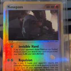 Pokemon Nosepass Ruby and Sapphire 18/109 Reverse Holo Rare 60 HP Basic English - Image 1