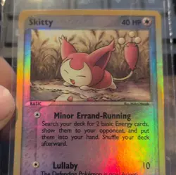 Pokemon Skitty Ruby and Sapphire 44/109 Reverse Holo Uncommon 40 HP English - Image 1