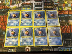 STARMIE 64/102 COMMON BASE SET UNLIMITED POKEMON (x8) - Uncommon - Set Of 8 💎🔥 - Image 2