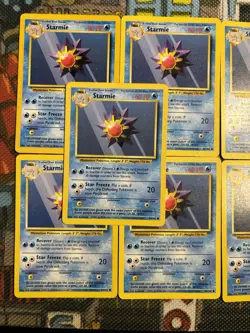 STARMIE 64/102 COMMON BASE SET UNLIMITED POKEMON (x8) - Uncommon - Set Of 8 💎🔥 - Image 3