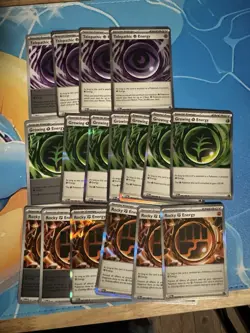 Pokemon Perfect Order Energy Lot - Telepathic / Growing / Rocky - Holo & Reverse - Image 1
