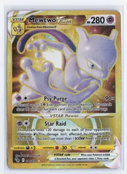 Mewtwo VSTAR (86) (Secret) 086/078 Pokemon GO Secret Rare NM - Image 1