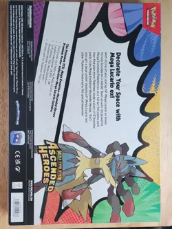 Pokemon Mega Evolution Ascended Heroes Premium Poster Collection Box Mega Lucar… - Image 2