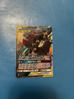 Umbreon and Darkrai GX 125/236 Sun & Moon Unified Minds Tag Team Pokemon TCG LP - Image 1