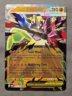 Mega Zygarde ex 047/088 Double Rare Perfect Order Pokemon TCG NM - Image 1